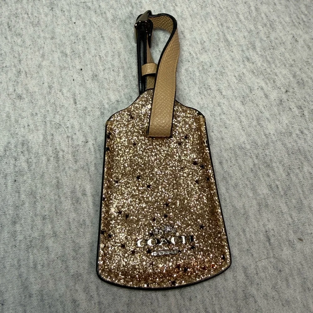Coach Star Glitter‎ Luggage Tag ✨💫